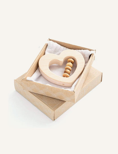 Handmade Love Rattle & Teething Toy