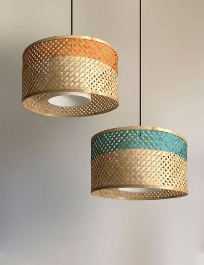 Brown Mushroom Pendant Lamp