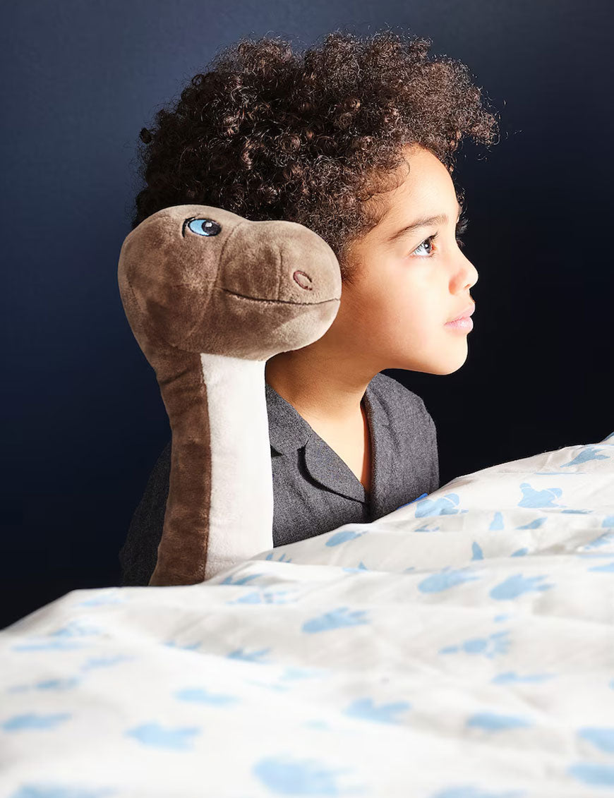Soft Toy Dinosaur Brown